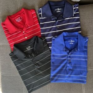 Assorted Polo Shirts - Red, Black, Blue, Navy